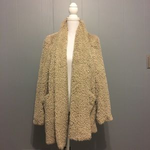 Kenneth Cole Faux Fur Coat